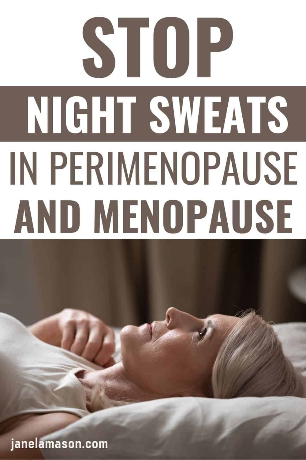 When Should I Be Concerned About Night Sweats Jane Lamason